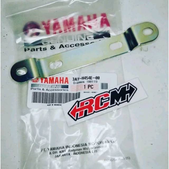 BRAKET BREKET BRACKET PANGKON DUDUKAN TEMPAT PLAT PELAT NOMOR DEPAN FIZR F1ZR ALFA ORI 3AY-H454E-00l