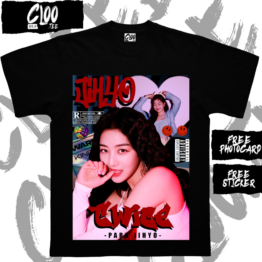KAOS KPOP JIHYO TWICE / CLOO.TEE /