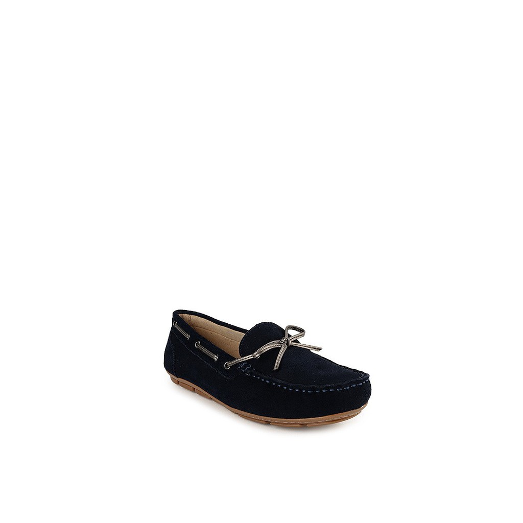 Sepatu Loafers Obermain Wanita Terbaru Original E-gillian Navy