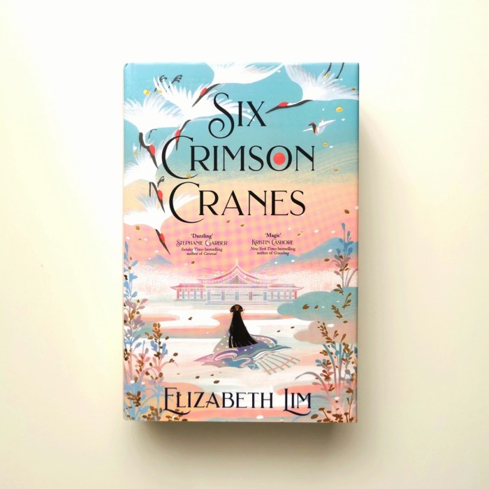 

FLASH SALE!!! SIX CRIMSON CRANES BY ELIZABETH LIM HC UK TERBARU