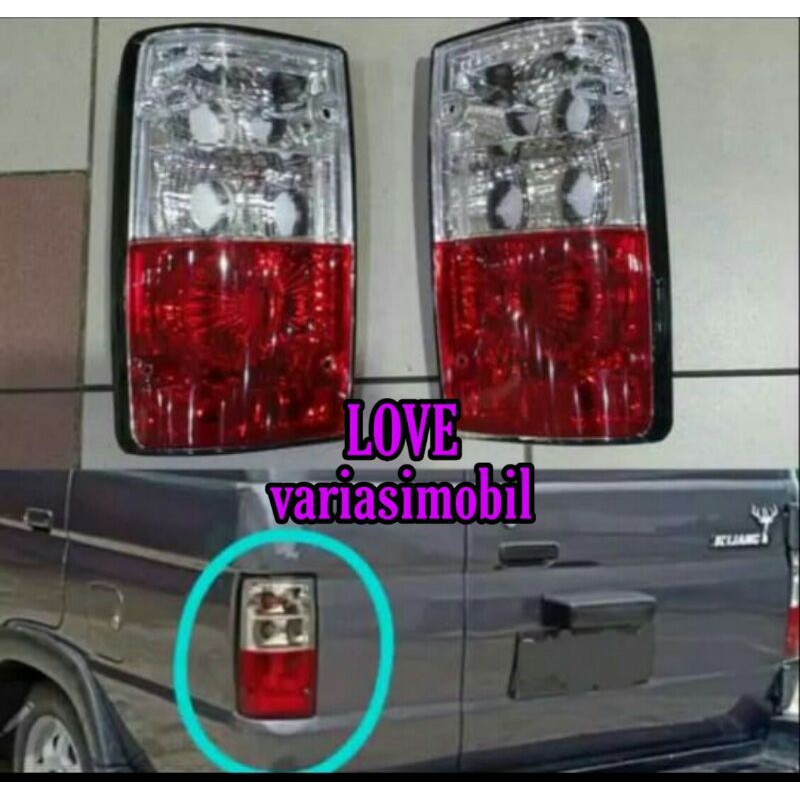 Lampu stop kijang grand baut 4 stop lamp kijang grand lampu belakang kijang grand kristal