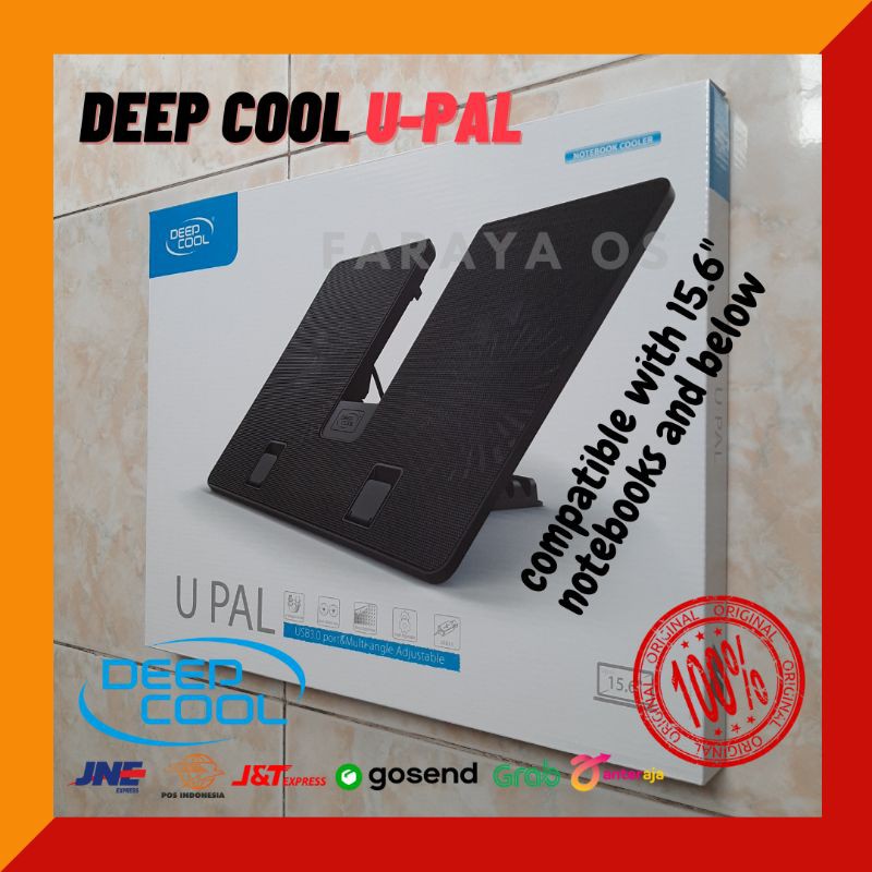 Jual Deepcool U Pal Upal Cooling Pad Laptop Notebook Cooler Deep Cool With Fan Cm Shopee