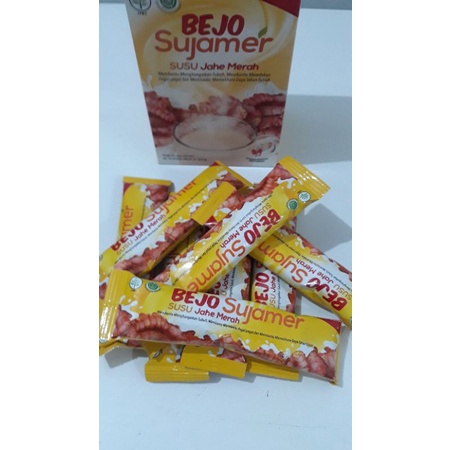

BEJO SUJAMER SUSU JAHE MERAH 10 STICK PACK