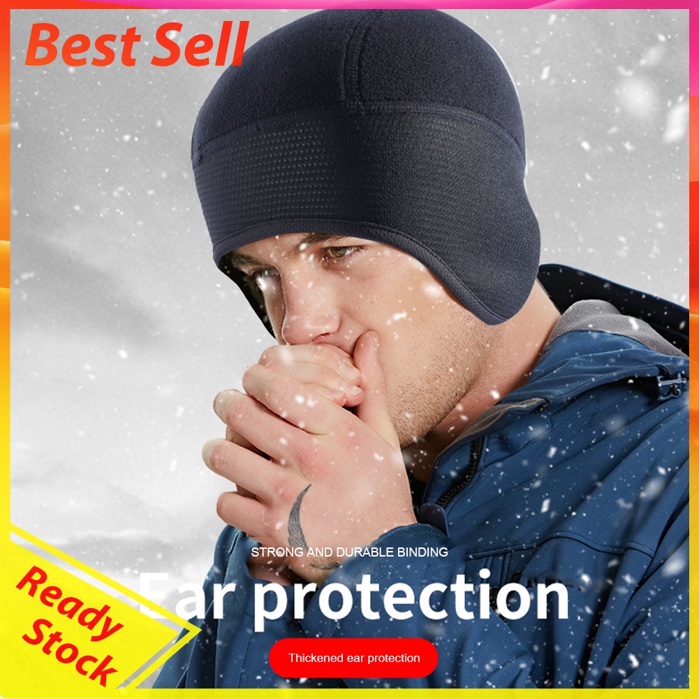 Winter Windproof Cycling Warm Cap Thermal Fleece Bike Riding Beanie Hats