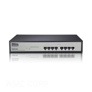 Netis PE6108 - 8 Port Fast Ethernet PoE Switch/ 8 Port PoE