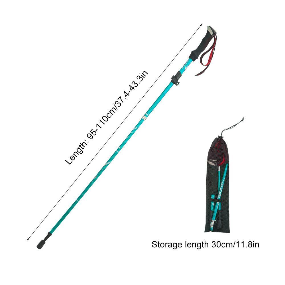 Pineapple Hike Alpenstock Stik Hiking Adjustable Outdoor Berkualitas Tinggi