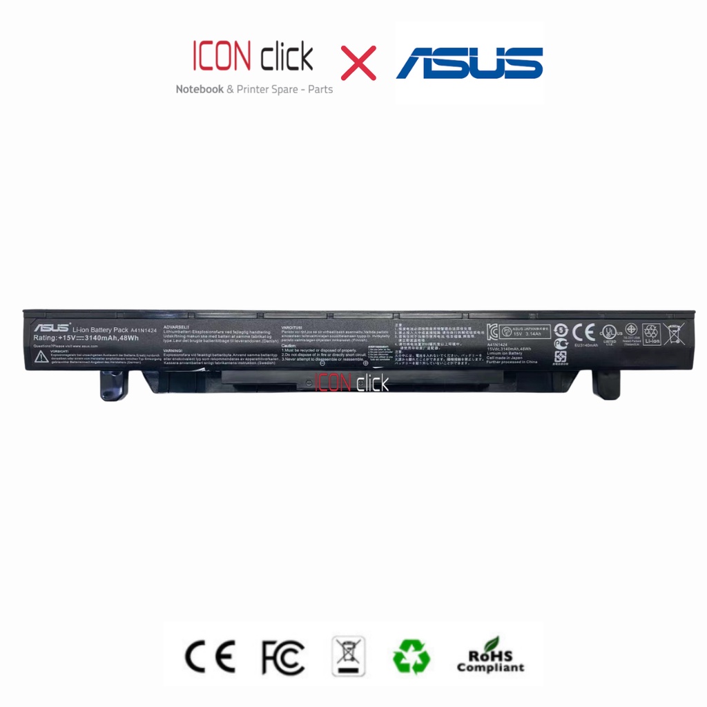 Baterai Laptop Asus ROG A41N1424