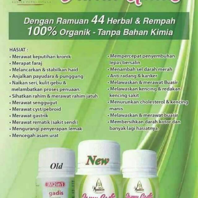 

(READY) JAMU HERBAL ORI/JAMU GADIS BPOM/JAMU KEPUTIHAN