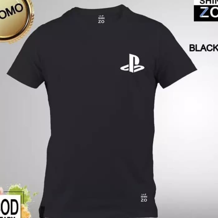 KAOS BAJU PRIA WANITA PREMIUM LOGO PS / COMBED 30S / DISTRO / COD