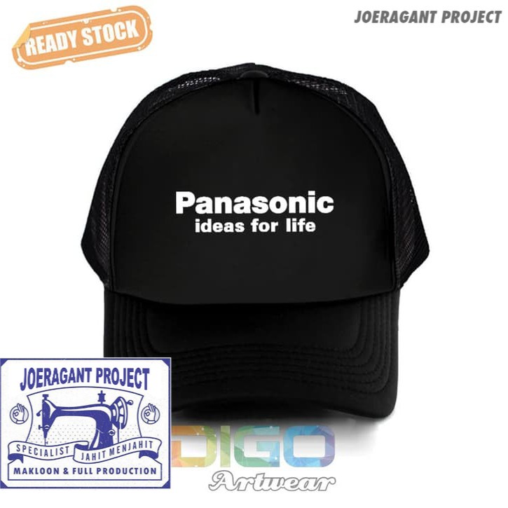 (PROMO) topi panasonic trucker - hat panasonik ideas for life electronik -MKSR.Inc JP