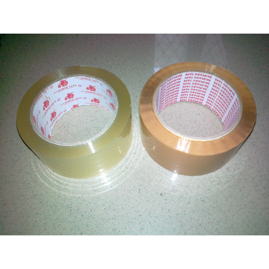 

Plester bening dan coklat lebar 1 buah