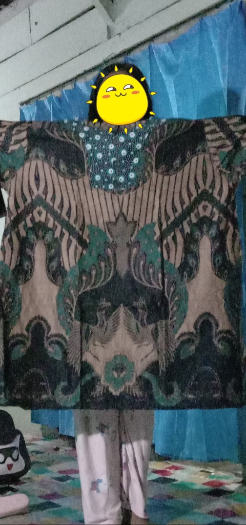 Atasan Tunik Batik Super Duper Jumbo Xxxxxxl 140 Cm Tunik Jumbo Ta012