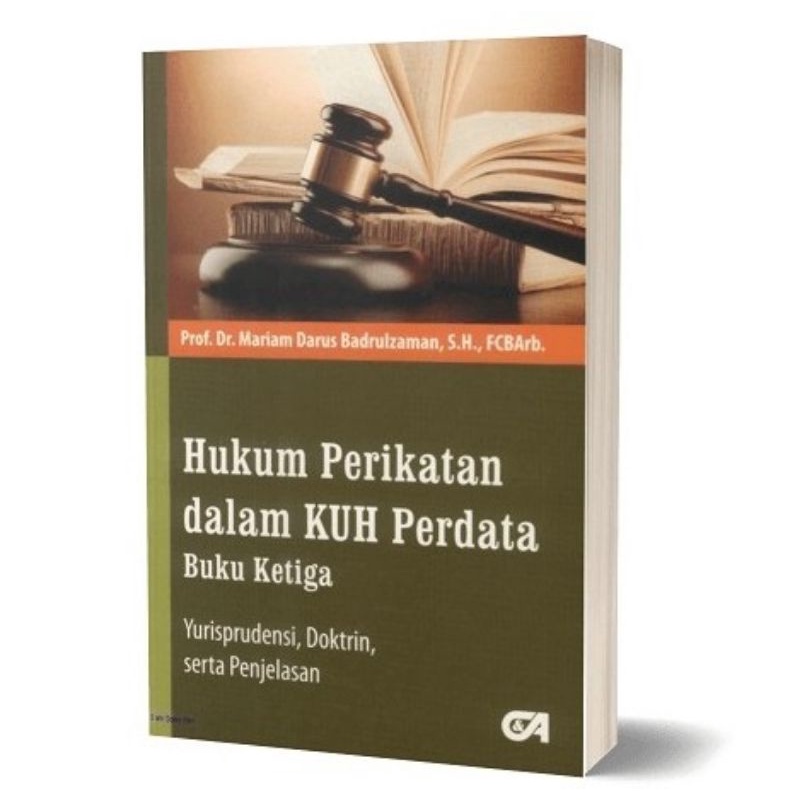 HUKUM PERIKATAN DALAM KUH PERDATA BUKU KETIGA