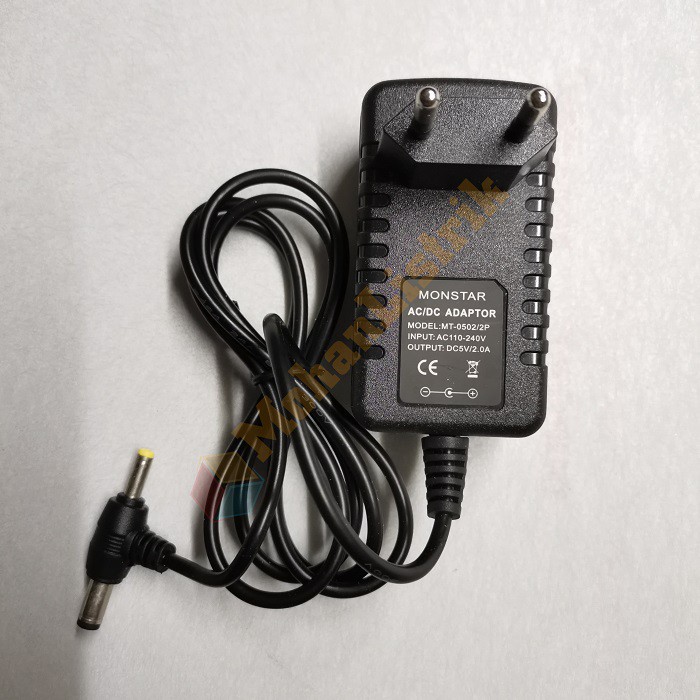 Adaptor Power Supply DC 5V 2A Jack 5.5mm