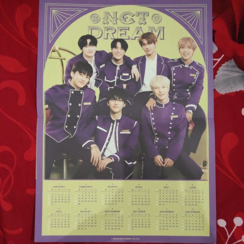 

FOLDED POSTER KALENDER NCT DREAM SG22 FP DREAM SG22