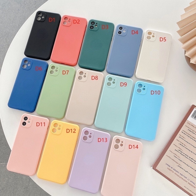 Rubik's Cube Ultra Thin Phone Case Compatible for IPhone 11 12 13 Pro X XR XS Max Simple Full Silicone Cover