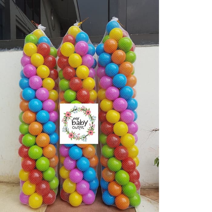 Mainan Bola Plastik - Bola Mandi Anak - Kolam Mandi Bola Mandi Bola Isi 100 Produk Terbaik
