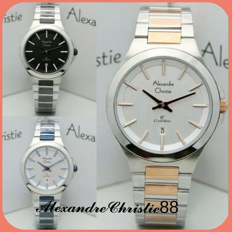Jam Tangan Pria Alexandre Christie 8634 AC8634MD AC 8634 | Original