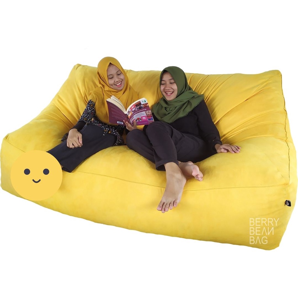 Jual Beanbag Double Coach (Jumbo Custom Bean Bag Sofa) Shopee Indonesia