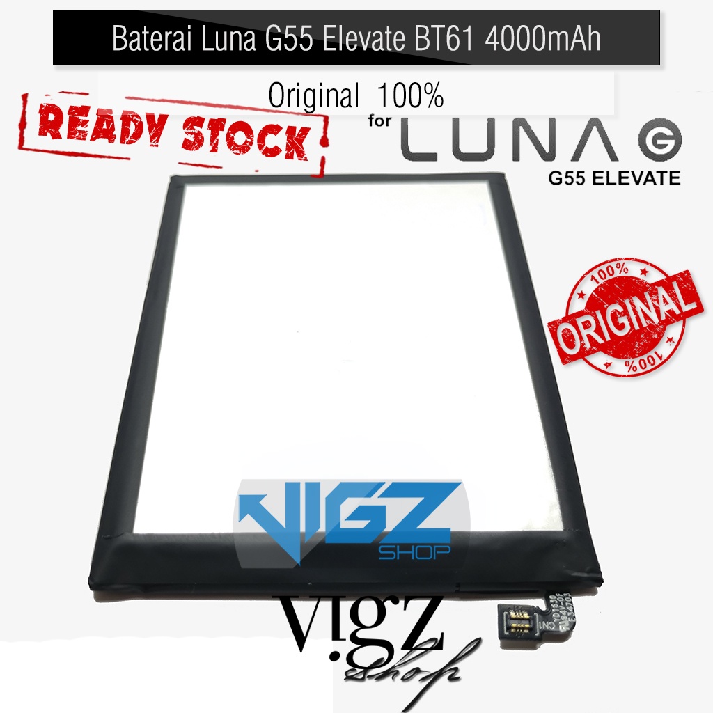 Baterai Battery Luna G55 Elevate BT61 4000mAh Original