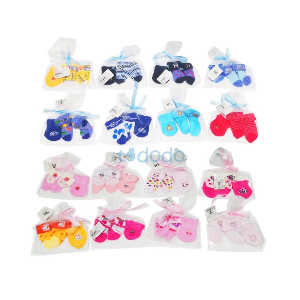 Carter Mitten Booties Set / Sarung Tangan Kaki Bayi Newborn