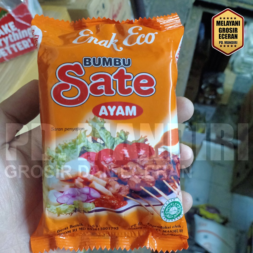 

ENAK ECO BUMBU SATE AYAM 185 GR