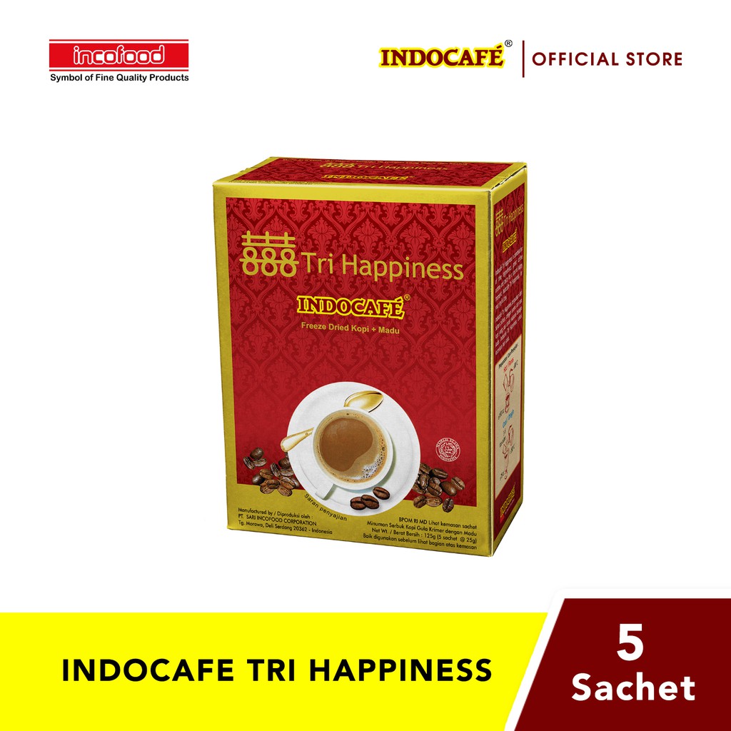Indocafe Tri Happiness (5 sachet)