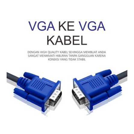 KABEL VGA 1.5M / VGA 1.5 METER / VGA 1.5 M