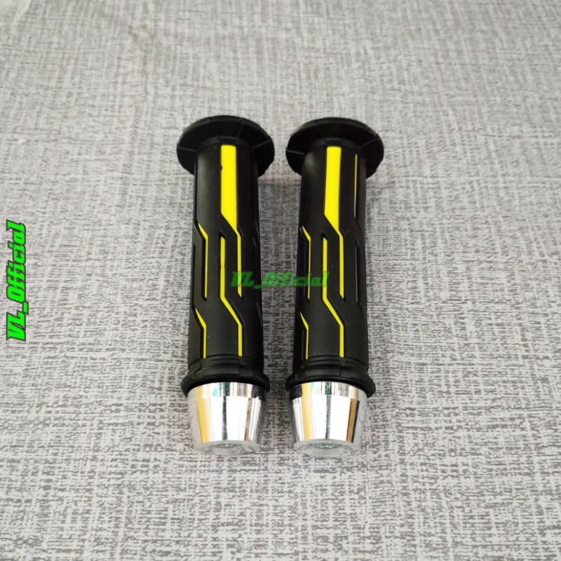 handgrip sarung gas Thailand + jalu stang chrome model pcx universal motor grip Thailand plus bandul jalu beat mio vario genio Scoopy fazzio ktc rcb domino