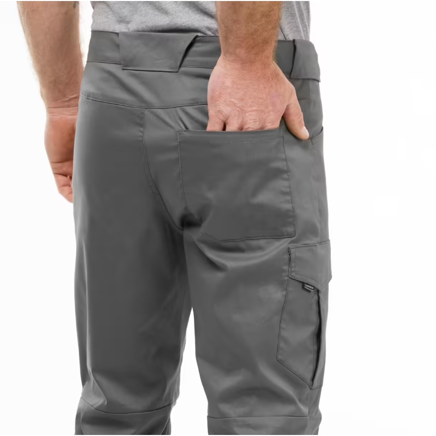 QUECHUA NH100 Celana Beritsleting Trousers Pria Hiking Nyaman Dipakai