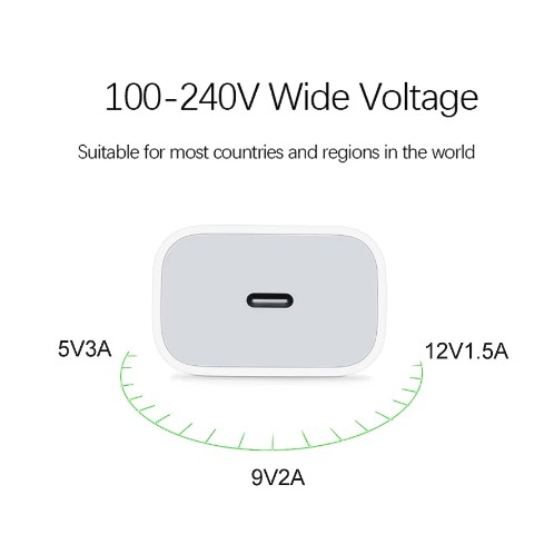 CHARGER 20W PD FAST CHARGING IP 11 12 13 14