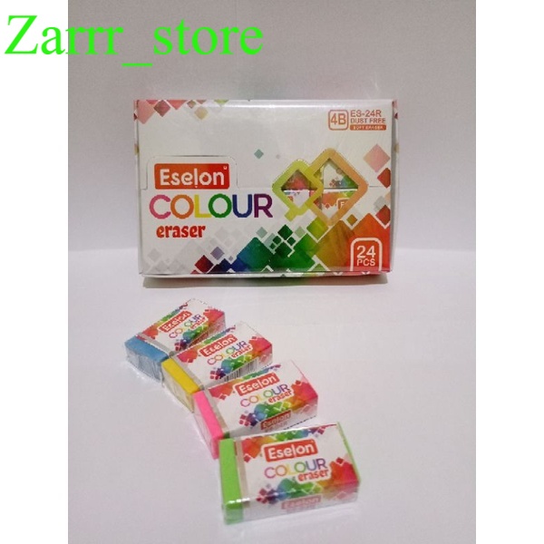 

1 PCS ECER Penghapus Eselon Warna Besar Dust Free