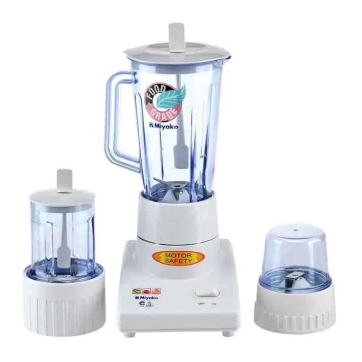 Blender Miyako 1Liter Blender Kaca 3in1 Miyako BL-102GS Blender 3 Gelas