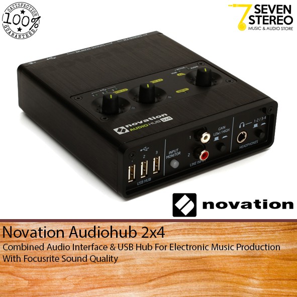 Novation Audiohub 2x4 USB Audio Interface