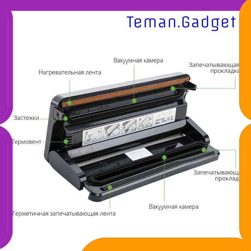 TG-DE130 Pompa Vacuum Sealer Multifungsi - SX-100