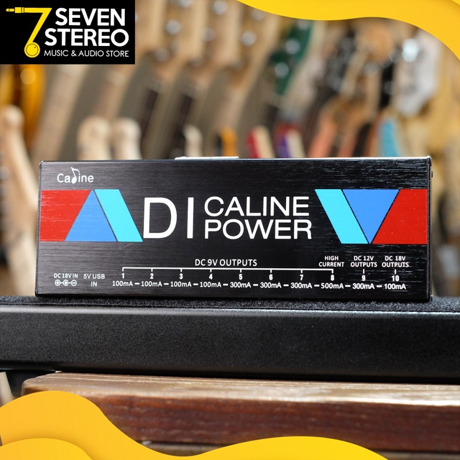 Caline CP201 Power Supply Effect Stompbox With DI BOX