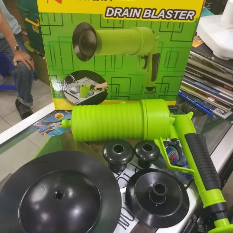PIPE CLEANER TEMBAK DRAIN BLASTER NANKAI ALAT TEMBAK SALURAN MAMPET