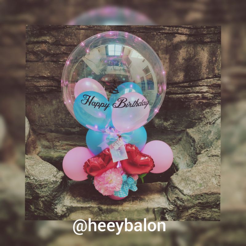 Balon Box / Balon Ultah / Balon Wisuda / Balon Graduation / Buket Wisuda /Balon Snack /Hot Air Balon