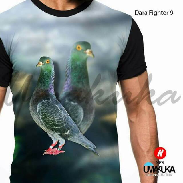 KAOS 3D MERPATI