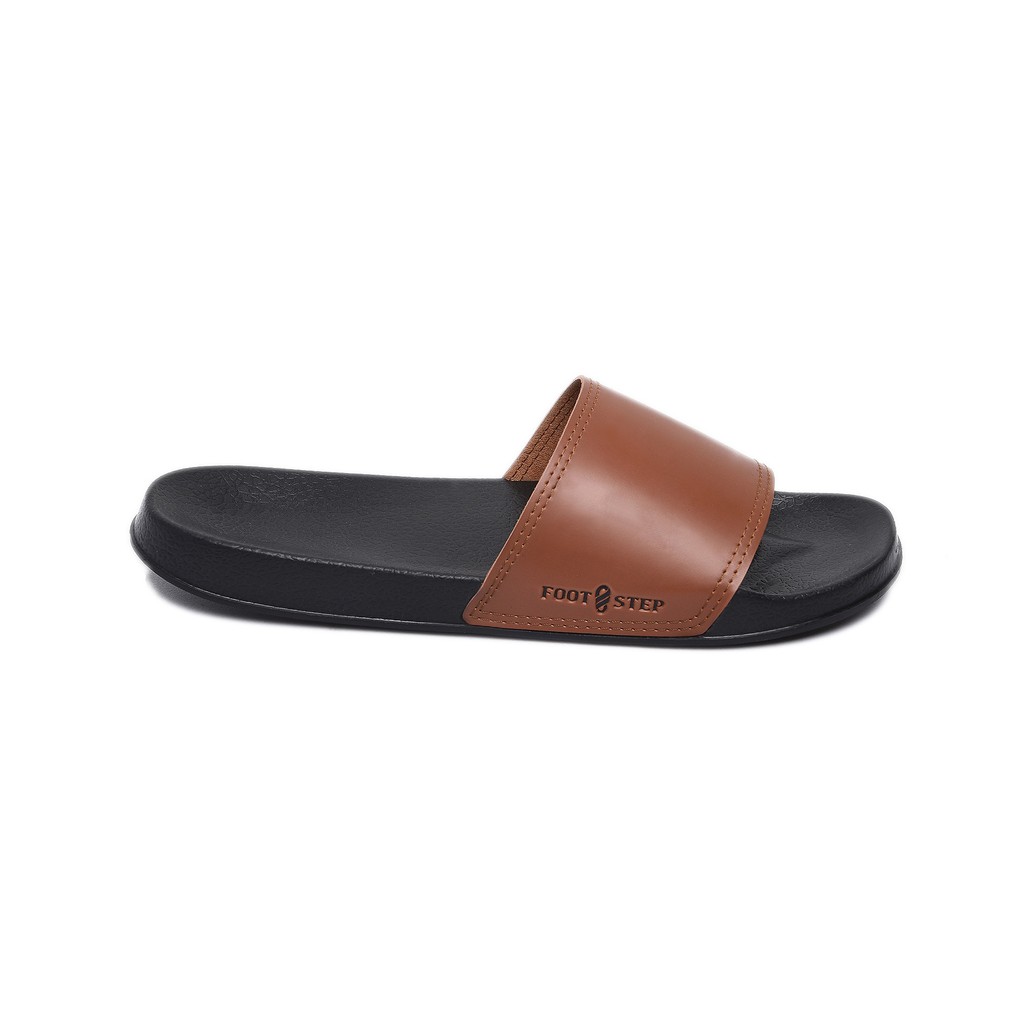 PORTO BROWN |FORIND x FSTP| Sandal EVA Ori Ringan Slop Slide Santai Simple Pria/Men Sendal Footwear