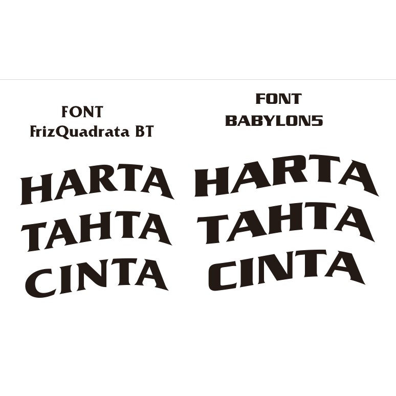 Stiker Ajarin dong bang jago/stiker harta Tahta/custome