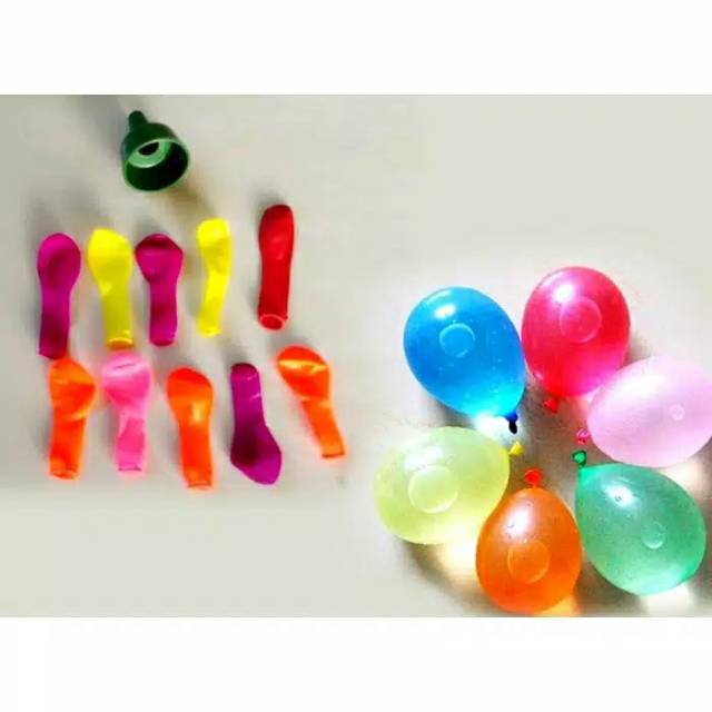 L2 Balon Air Kecil isi 10pcs |Balon Lempar Perang Air | Water Boom Mini Ballon | Mainan Edukasi Anak