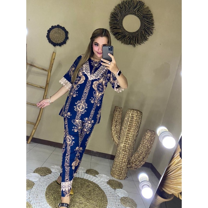 Terlaris Cp Renda/Arabian/Setelan Renda Sultan/Fasion Wanita/Daster Arab/Piyama/Baju tidur/Dlusia/Termurah-7