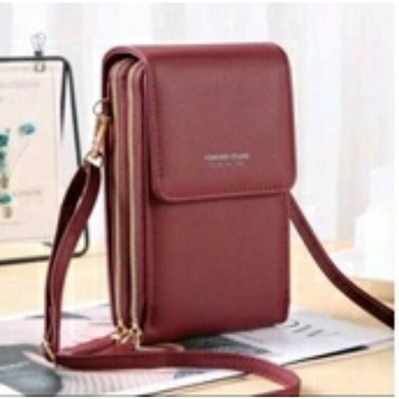 Tas hp selempang bahan miniso