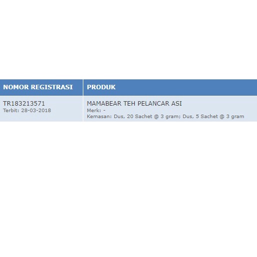 Bergaransi Sachet Mama Bear Tea / Pelancar Asi / Asi Booster Sachet Mamabear Pelancar Asi Sachet