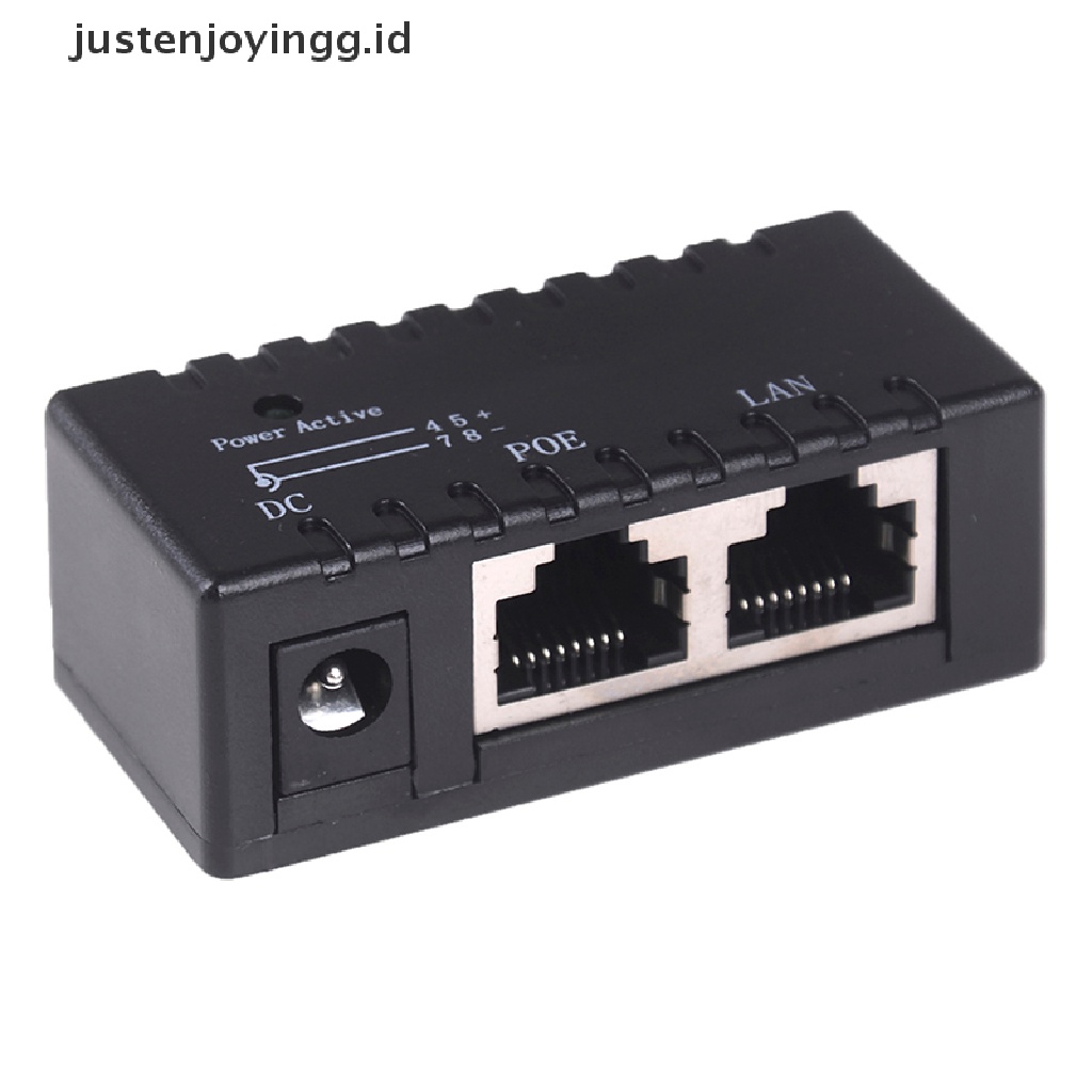 Injektor POE Pasif 12V - 48V Untuk Kamera IP VoIP Phone Netwrok