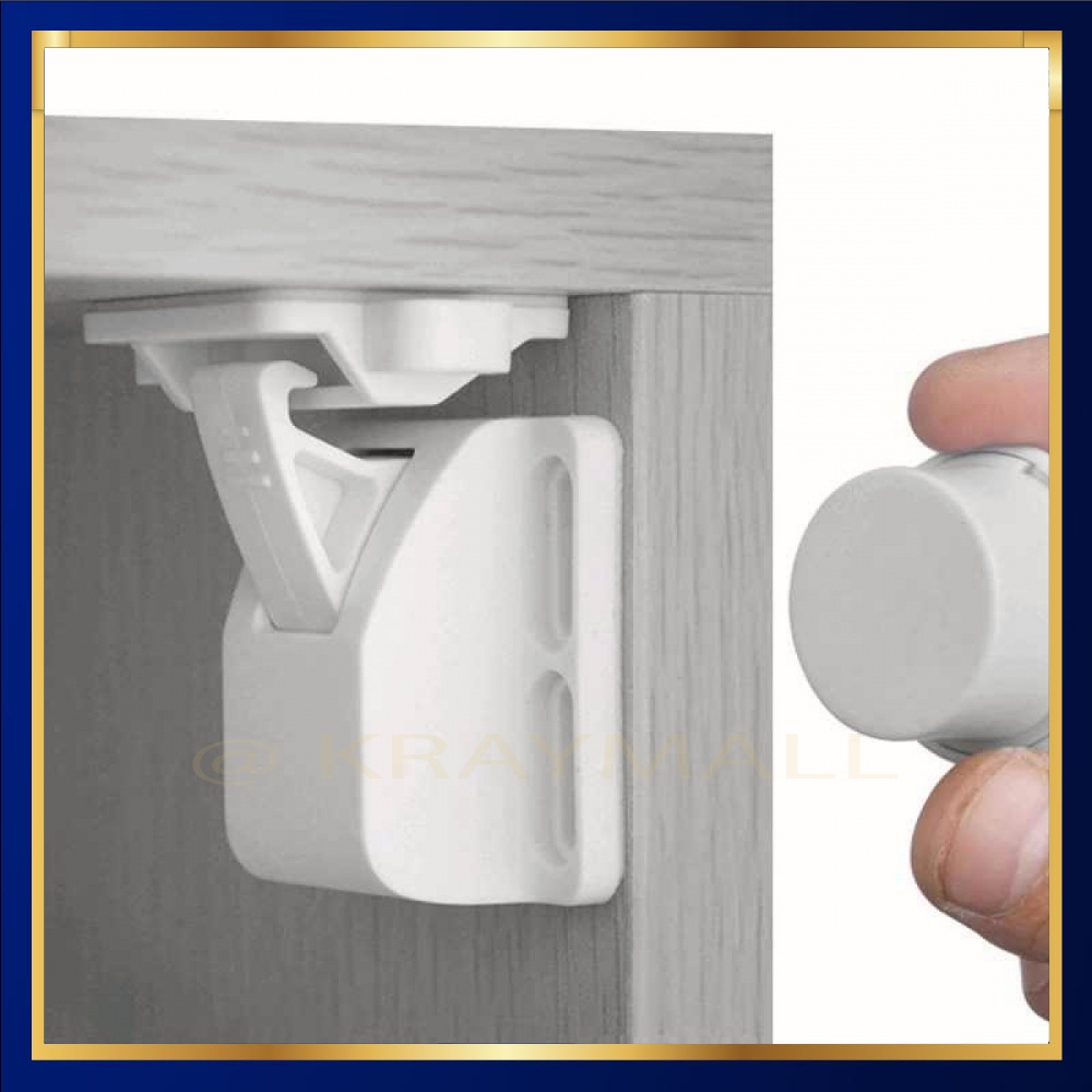 Kunci Laci Lemari Magnetic 10 Lock 2 Key - LK-002-KB