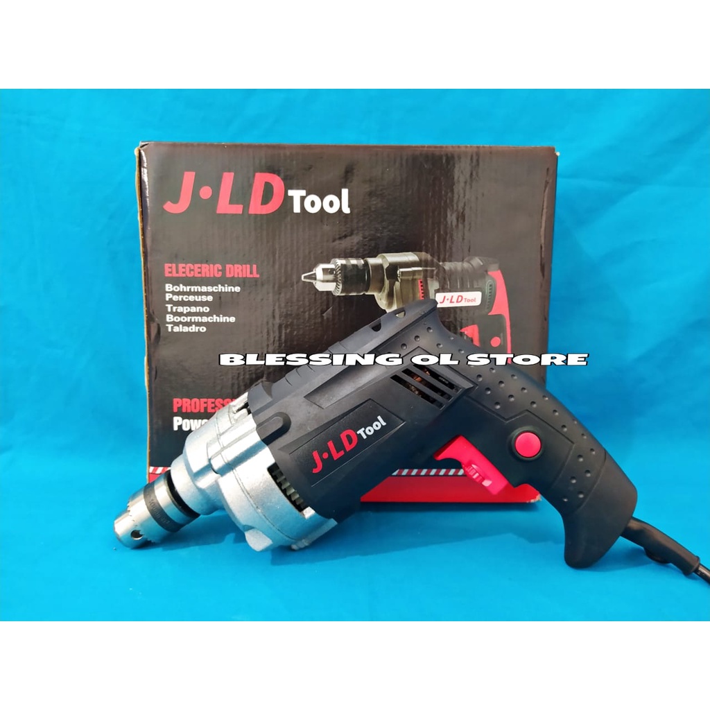 MESIN BOR LISTRIK JLD 10-4 ELECTRIC DRILL VARIABLE SPEED REVERSIBLE