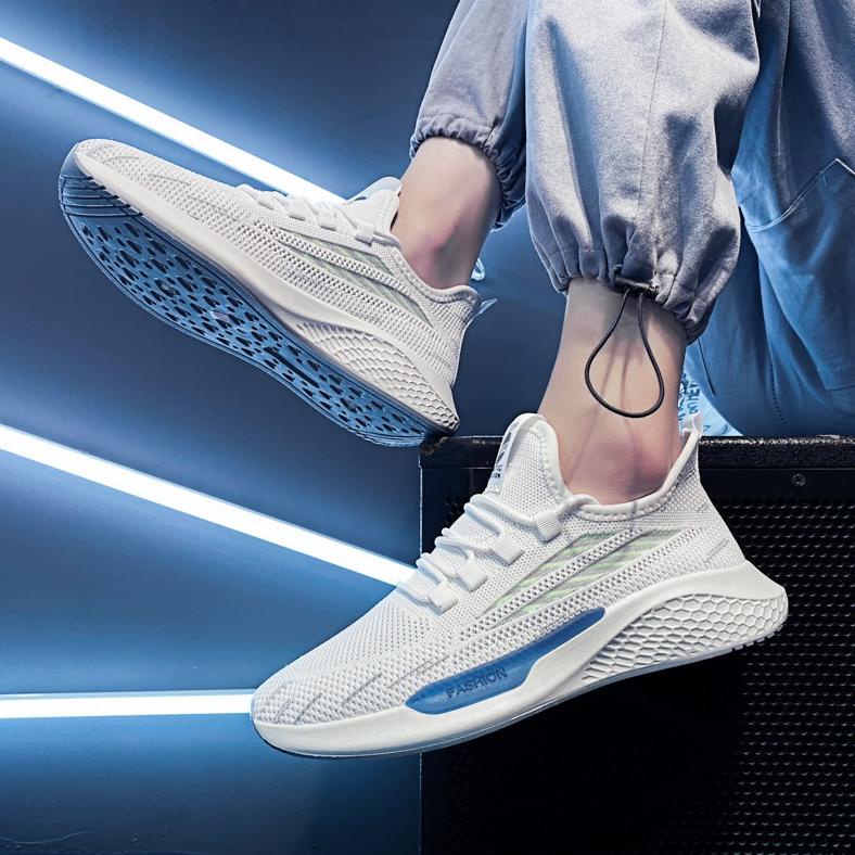 Waadoo Sport Shoes Pria Ps05 Sepatu Running Olahraga Putih