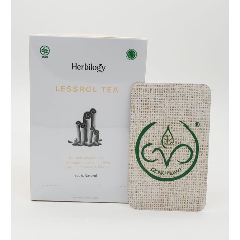 

Herbilogy Lessrol Tea - 20 bag PROMO
